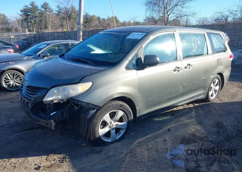 2012 Toyota Sienna Base 7 Passenger from USA, damaged, VIN 5TDKA3DCXCS012749